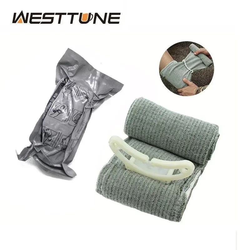 Artisan inch Israel Bandage - Essential Outdoor First Aid Trauma Kit for Emergency Hemostasis Expertly Made