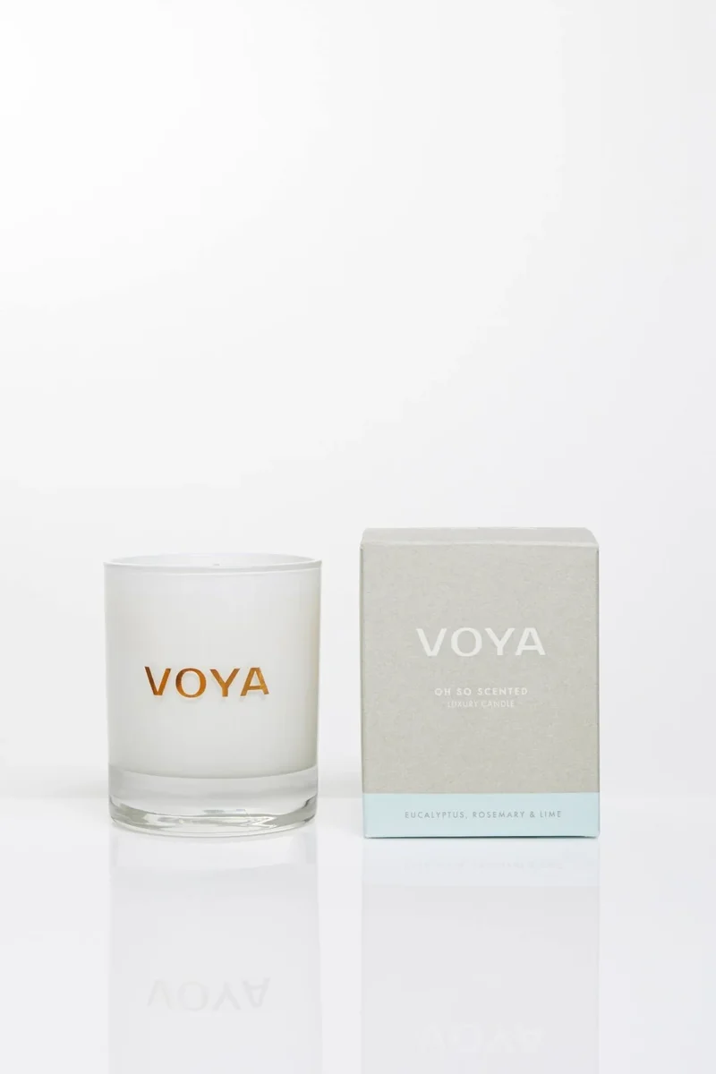 Smooth VOYA Eucalyptus Luxury Scented Candle Prestigious