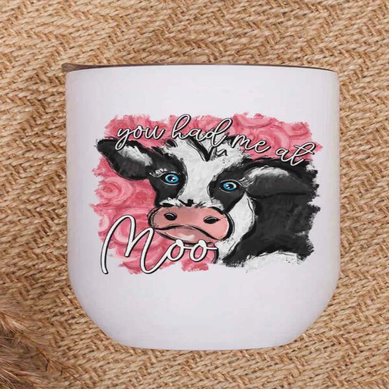 Dependable Moo Cow Wine Cup Authentic