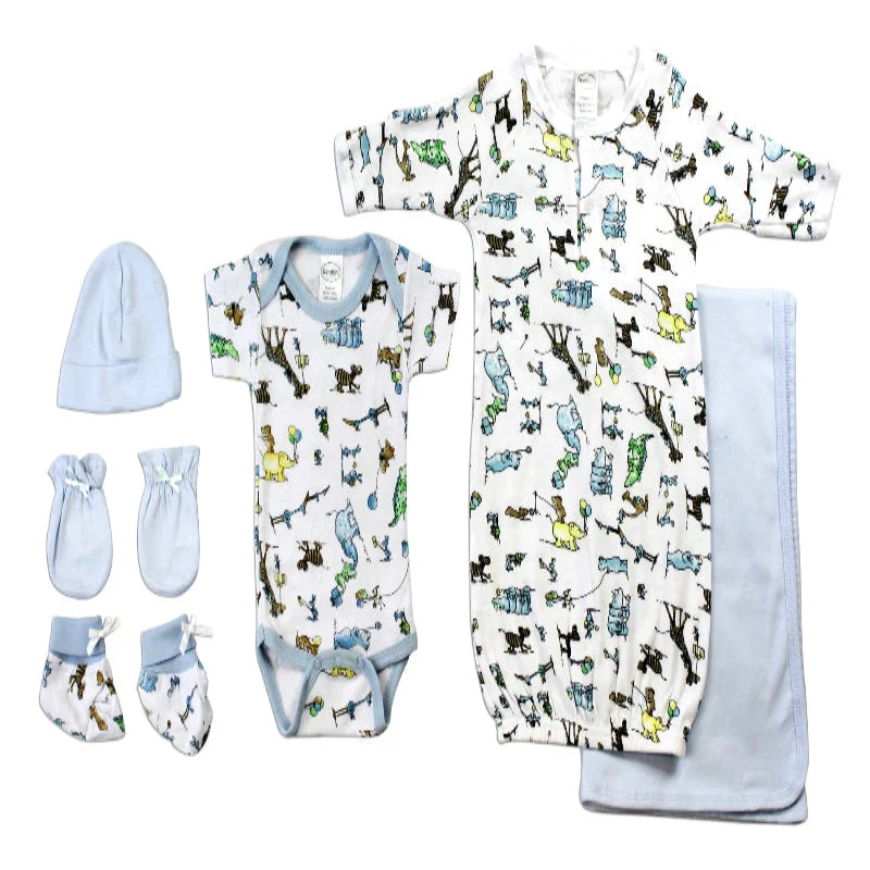 Contemporary Newborn Boys Layette Set Secure