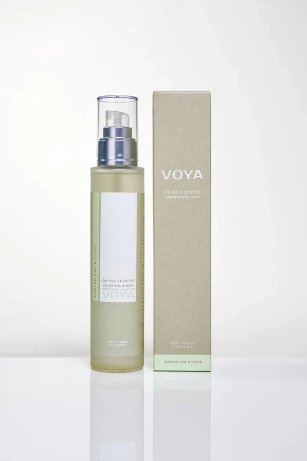 Traditional VOYA African Lime Clove Room Spray Original Design