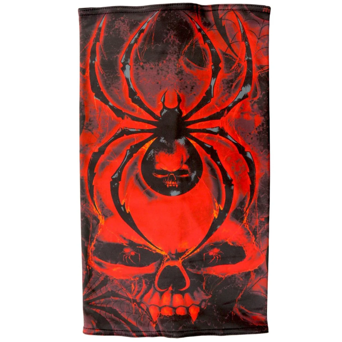 Crafted Hot Leathers HWN2029 Black Widow Neck Gaiter Fashionable