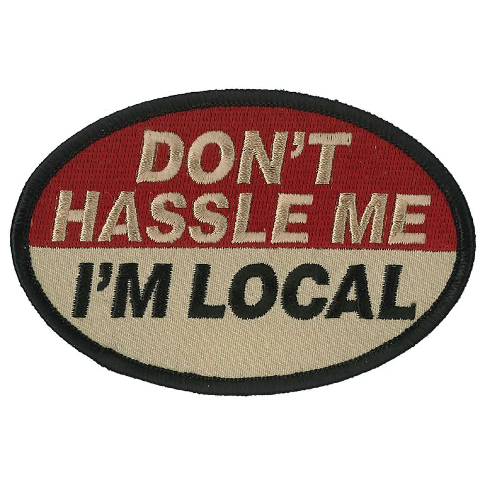 Unique Hot Leathers PPL9816 Hassle Me 4 x 3 Patch Fast