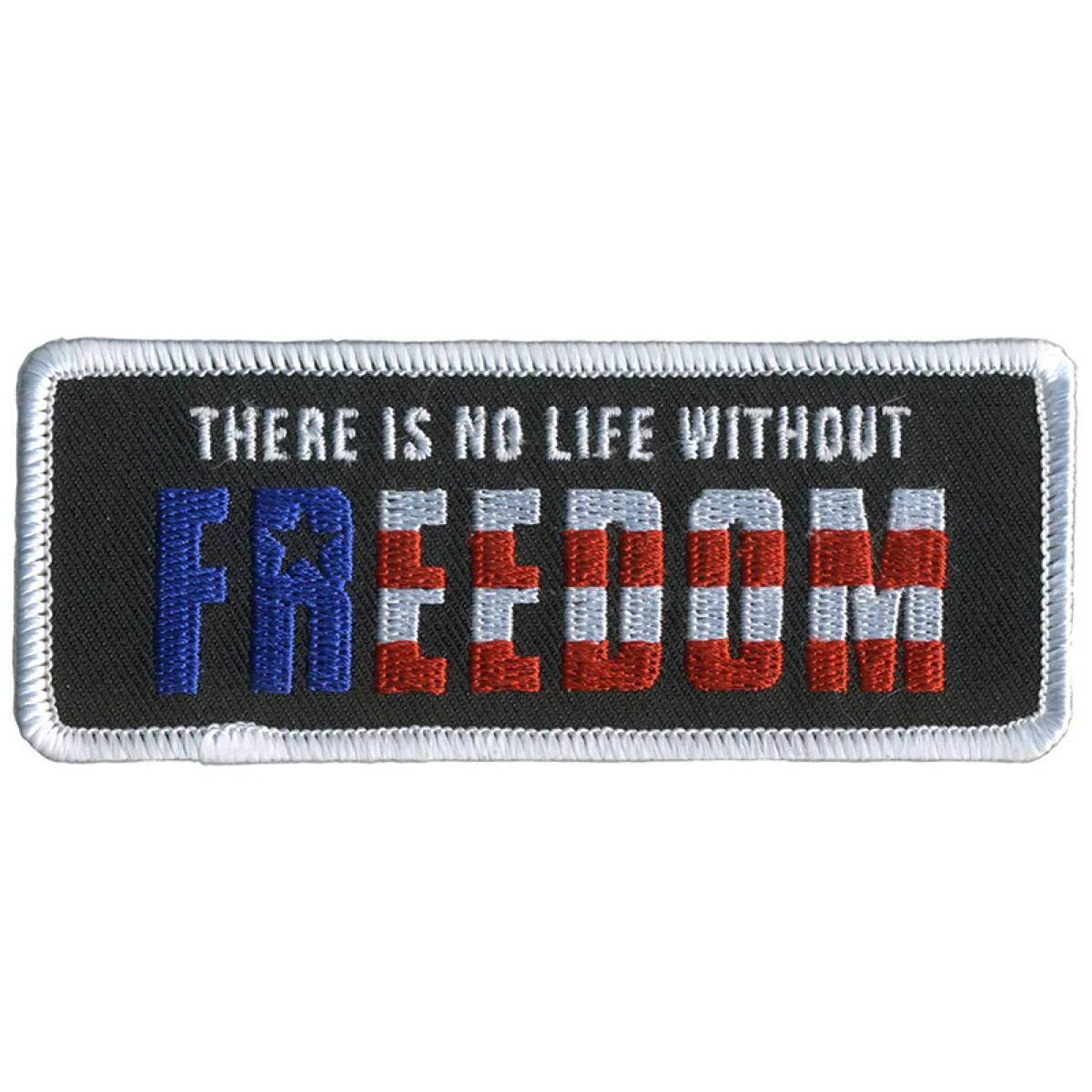 Casual Hot Leathers PPL9789 No Life Without dom 4 x 2 Patch Official