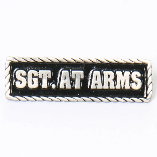 Solid Hot Leathers PNA1092 Sgt. At Arms Pin Effective