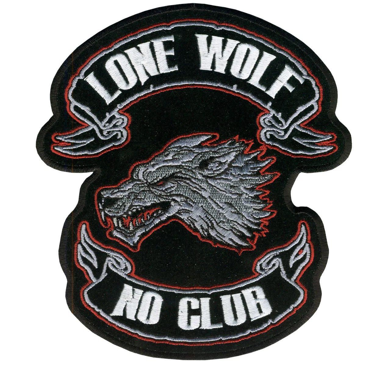 User-Friendly Hot Leathers PPA2229 Lone Wolf No Club Patch 13 x 15 Selected