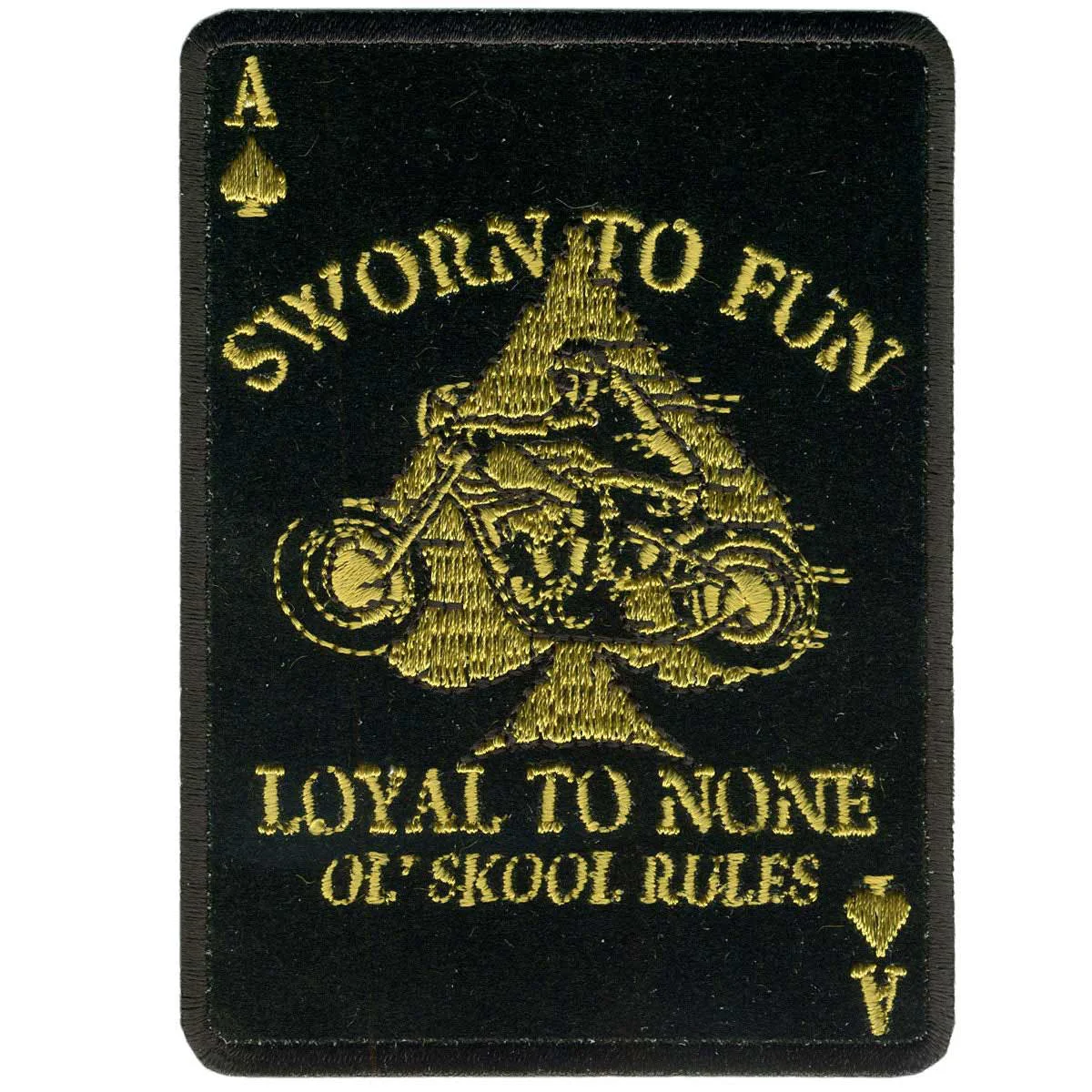 Dependable Hot Leathers Loyal To None 3 x 4 Patch PPA2842 Premium Material