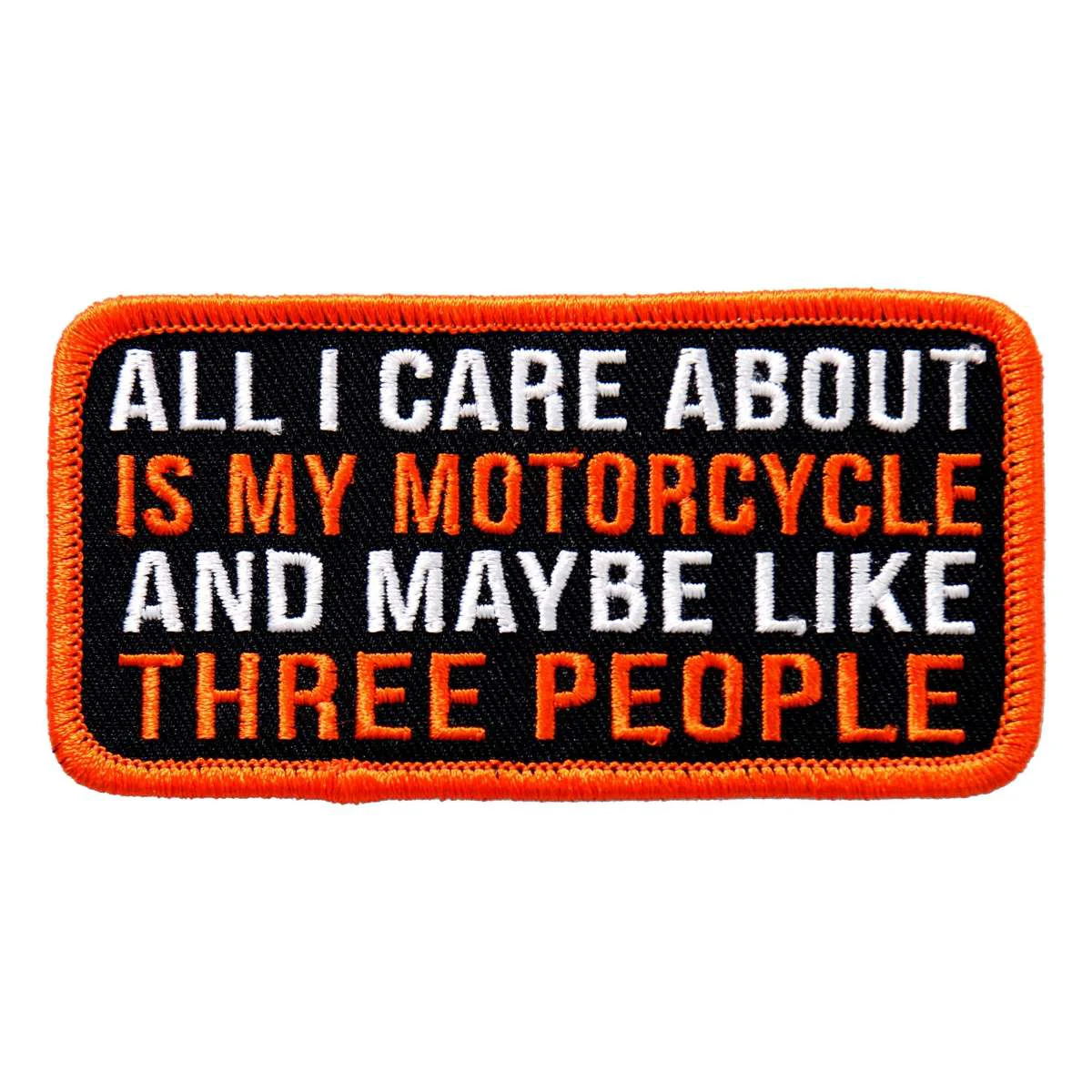 Versatile Hot Leathers All I Care About 4 x2 Patch PPL9494 Modern