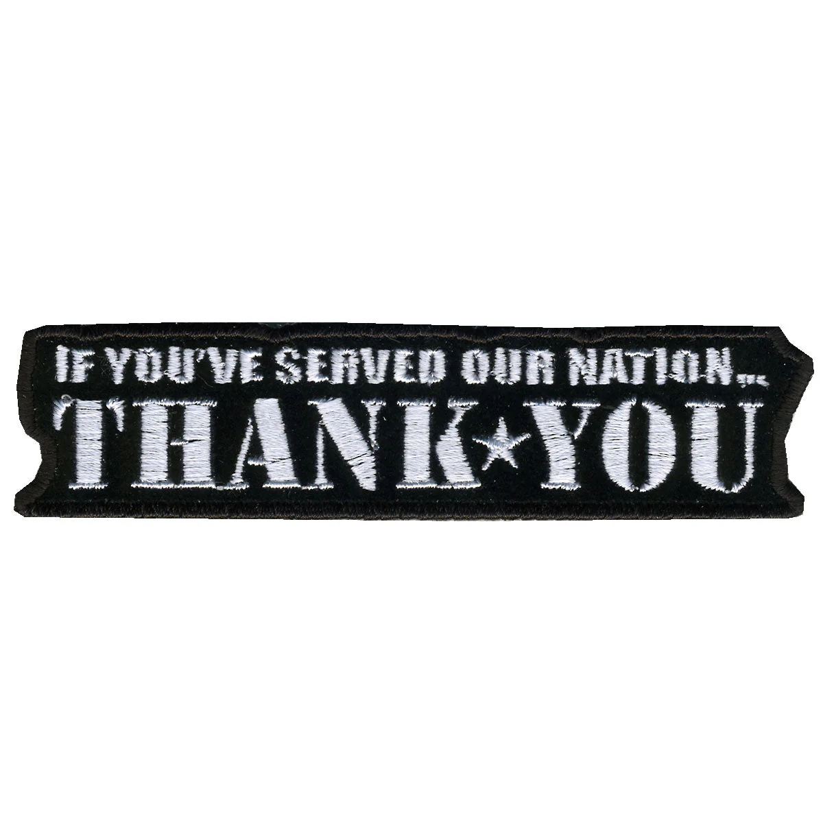 Verified Hot Leathers If You Served...Thank You 4 x 1 Patch PPL1003 Organic
