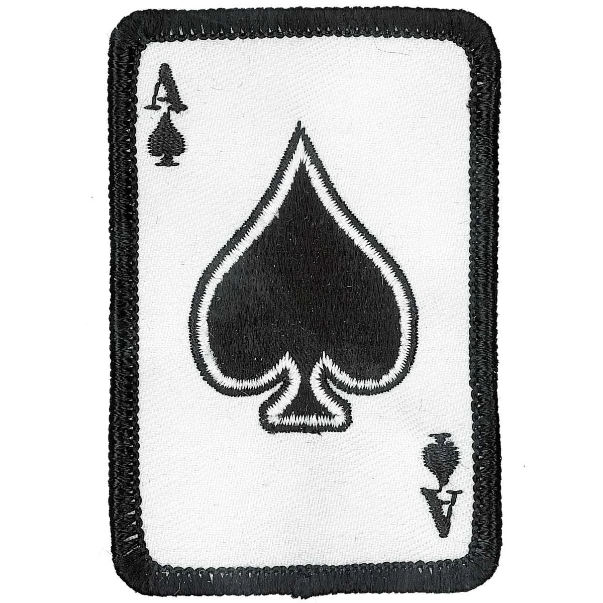 Superior Hot Leathers Ace of Spades 2 x 3 Patch PPL9084 High-Grade
