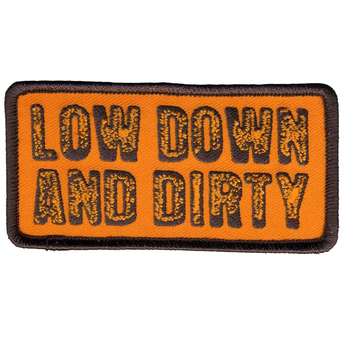 Sophisticated Hot Leathers Low Down And Dirty Patch PPL9921 Organic