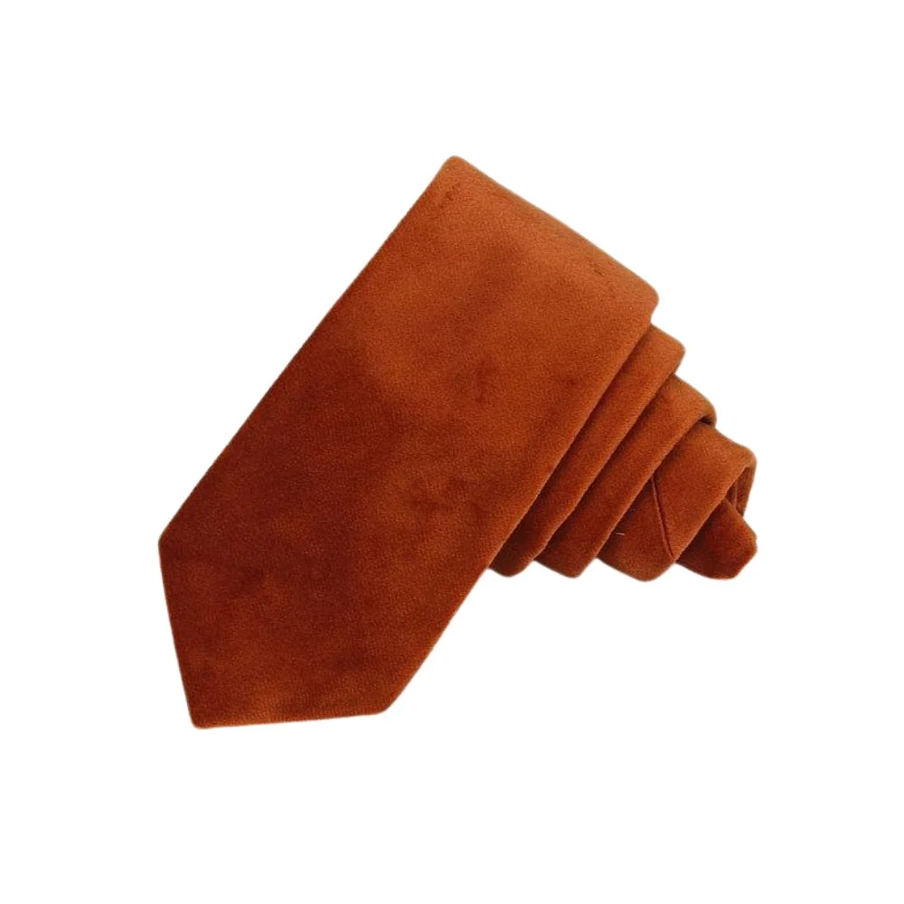 Dependable Corbata de terciopelo liso Verified