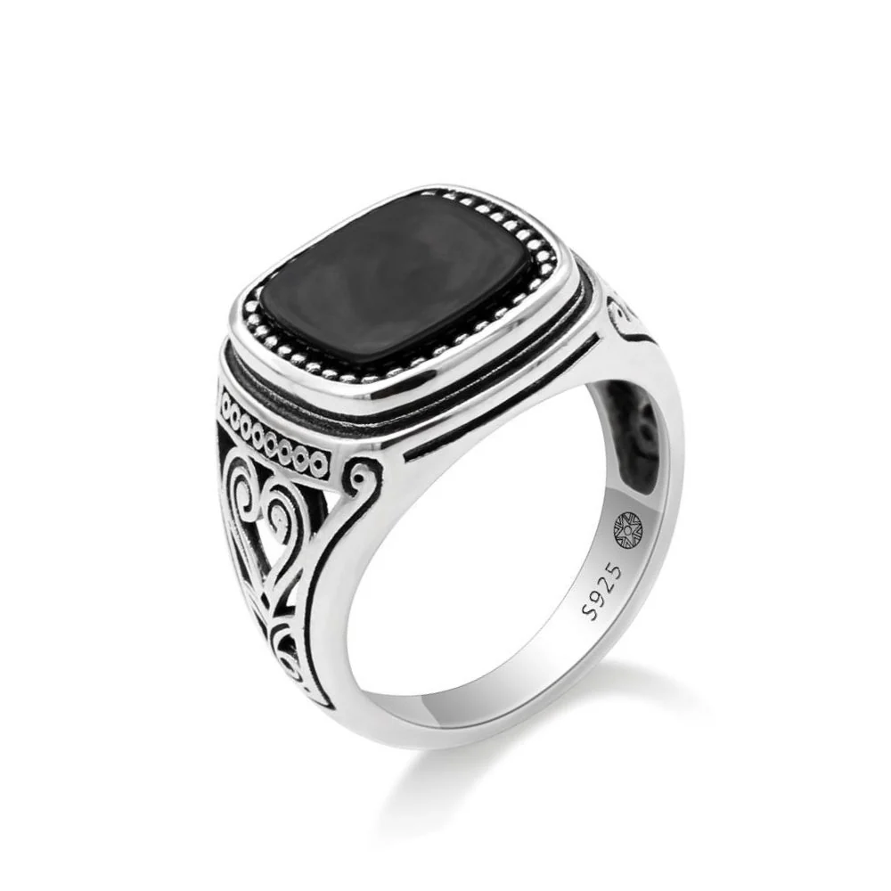 Versatile Magnus Anillo de sello de plata de ley 925 Excellent