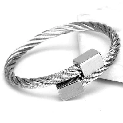 Verified Mario Pulsera de acero inoxidable Traditional