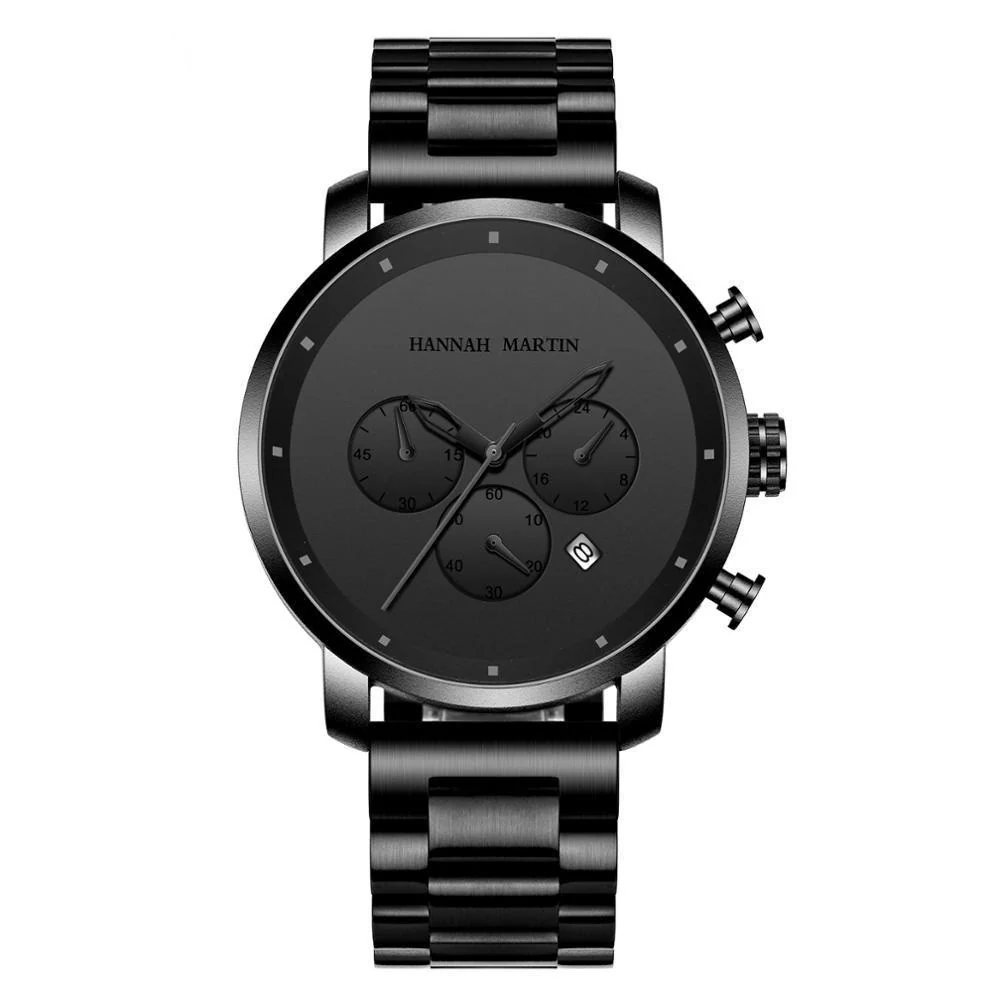 Verified Gilbert Reloj cronógrafo minimalista Safe