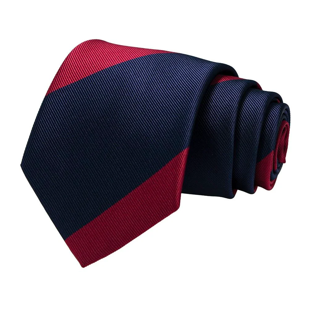 Dependable Corbata de seda a rayas Premium Material