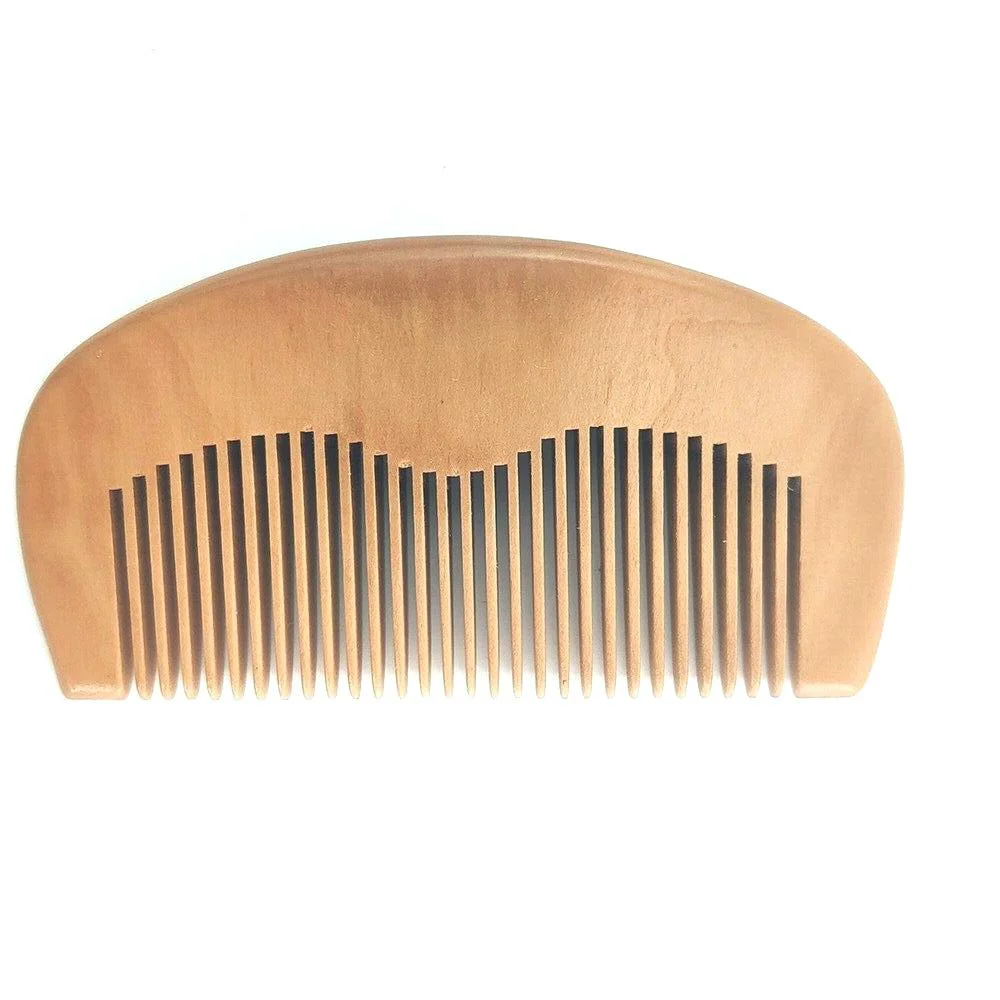 Detailed Cepillo compacto para barba de madera de peral Pelo Solid