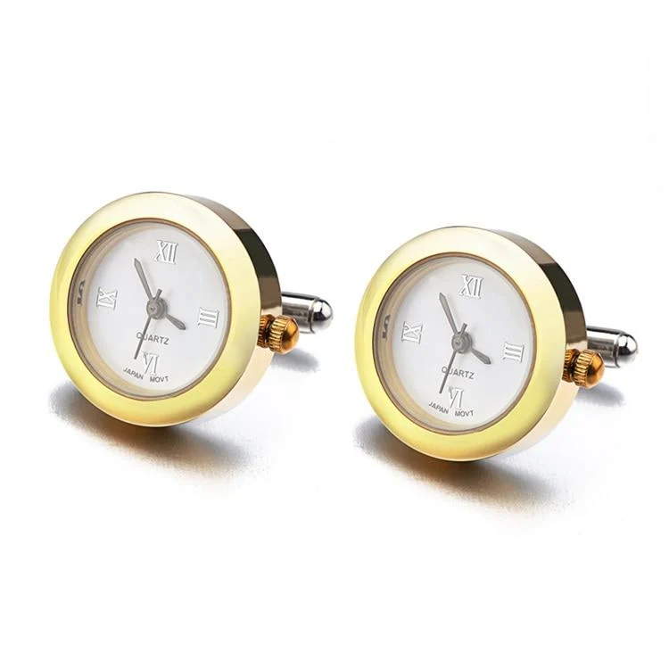 Convenient Gemelos reloj redondos minimalistas Breathable