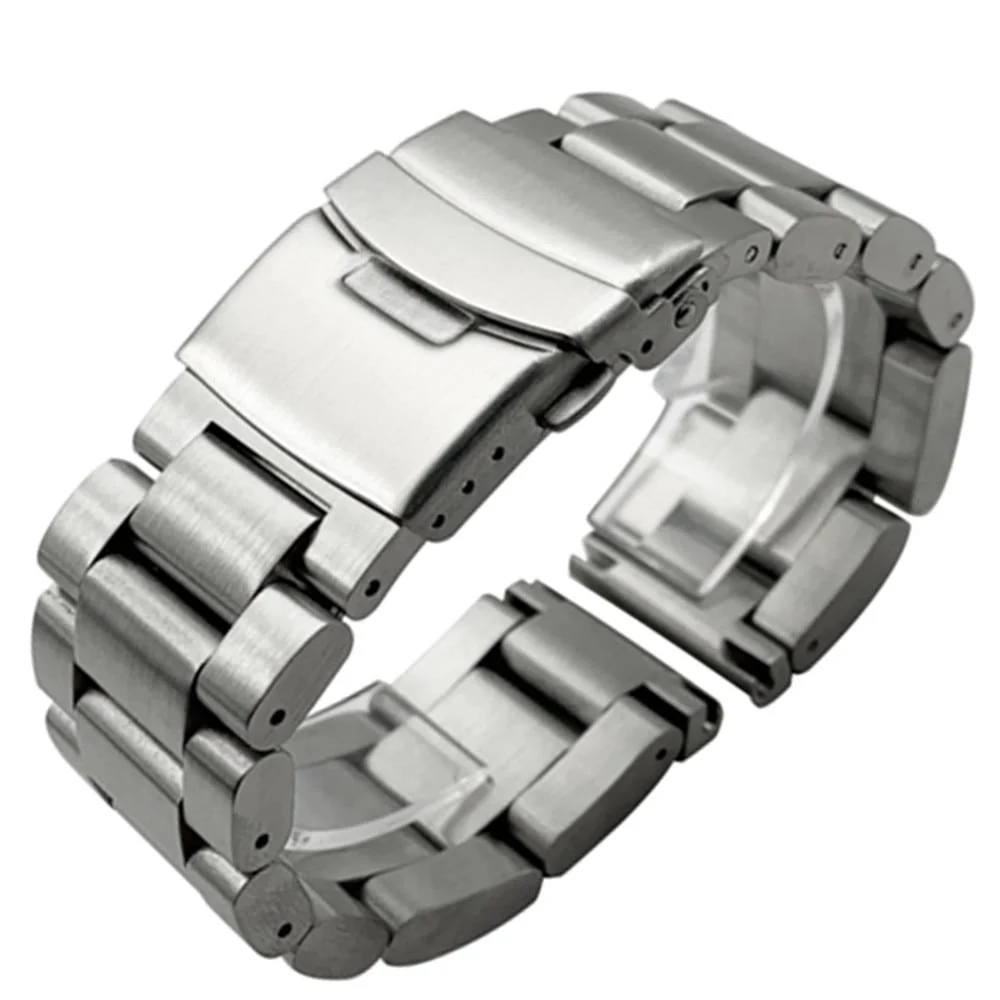 Consistent Alfredo Correa de reloj Oyster de acero inoxidable 316L Contemporary