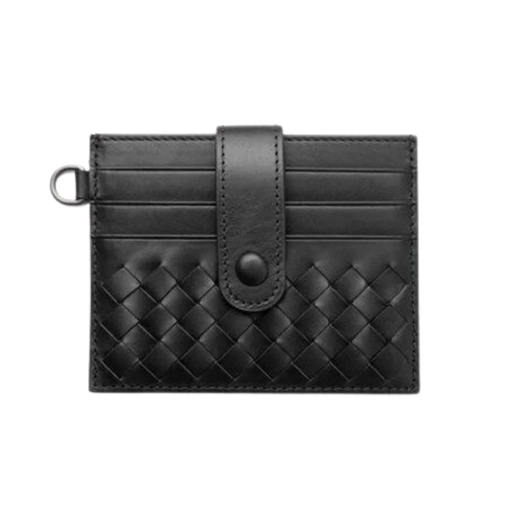 Carefully Designed Antonio Tarjetero de piel de oveja con llavero RFID Traditional