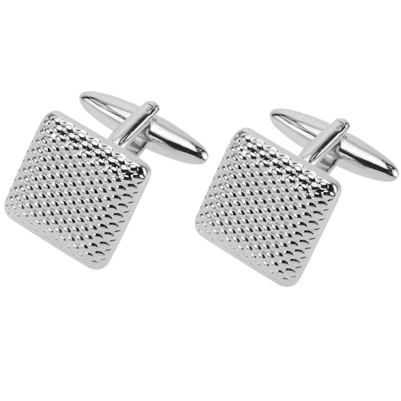 Versatile Gemelos Pin Dot Silver-Tone Proven