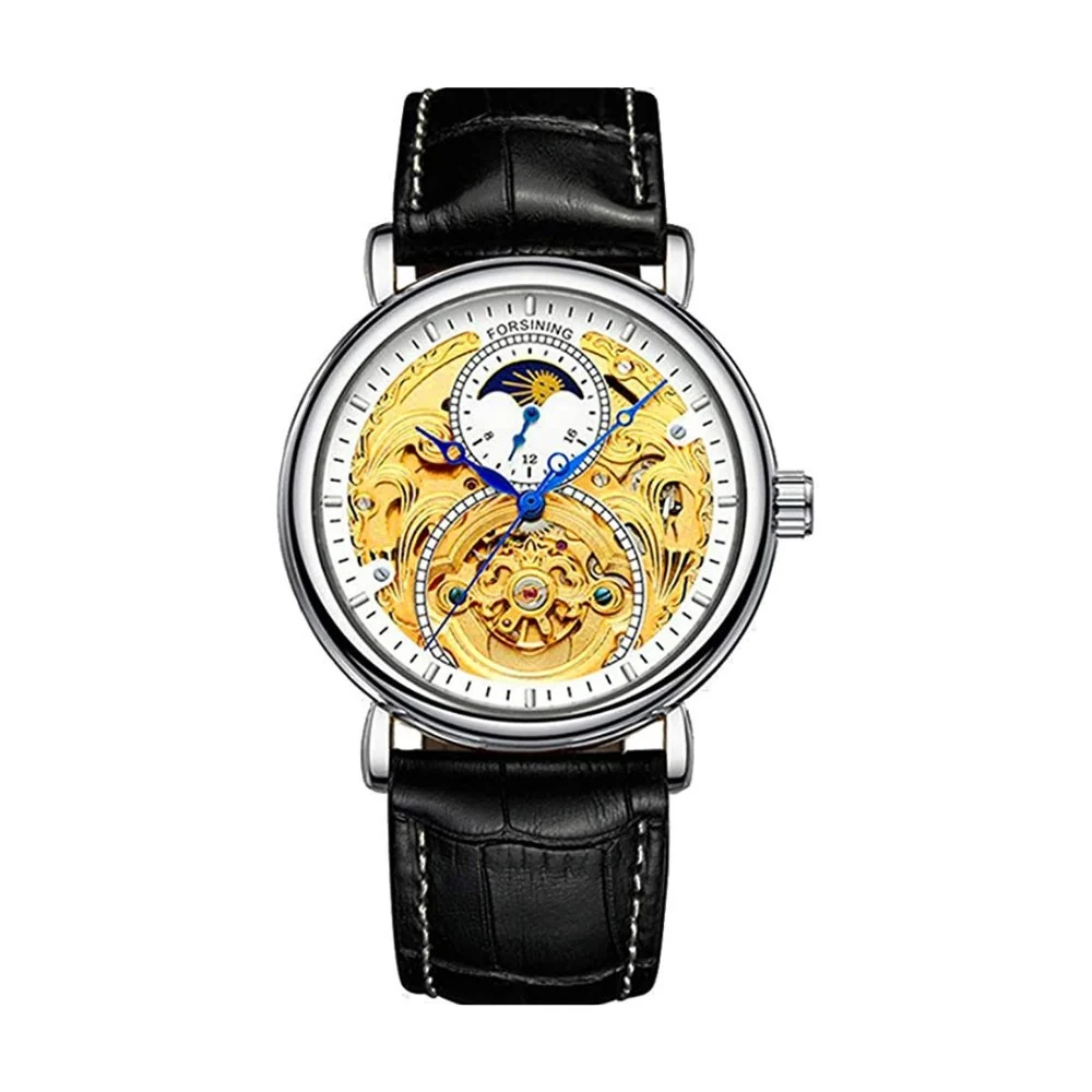 Soft Calendario Reloj mecánico esqueleto Enhanced