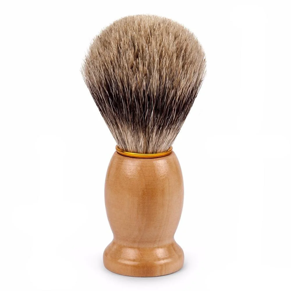 World-Class Brocha de afeitar tradicional de pelo de tejón puro Convenient