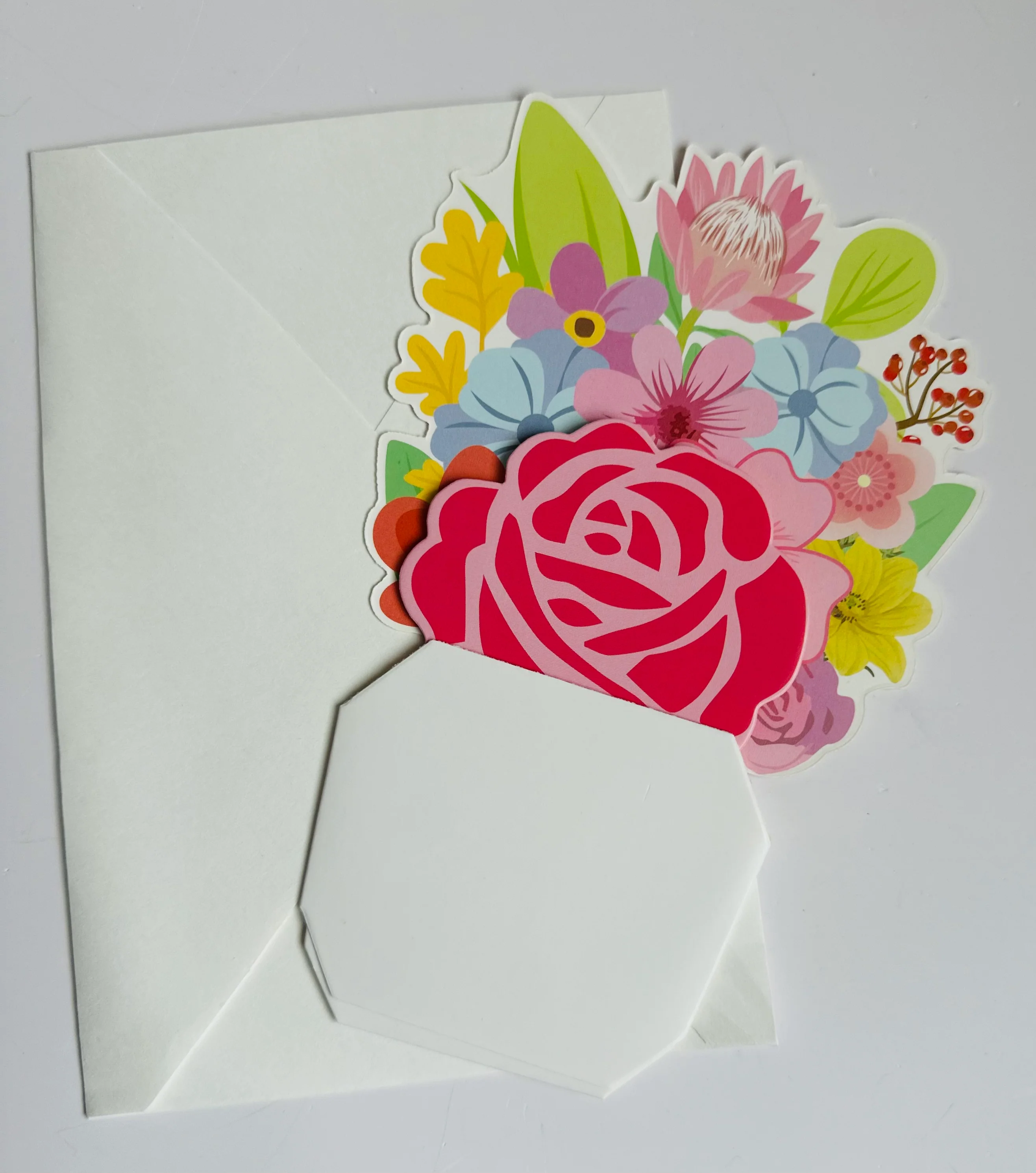 User-Friendly Cheerful Bouquet Card Proven