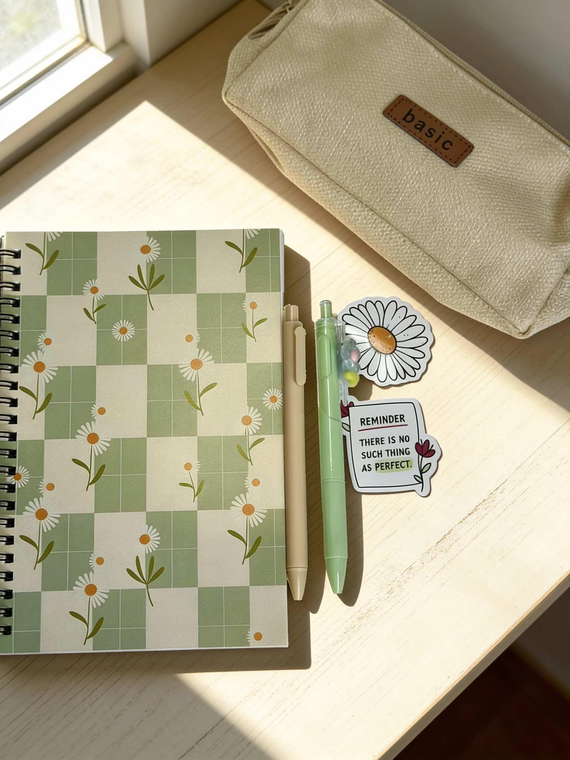 High-Performance Sage Sunshine Notebook Set Solid