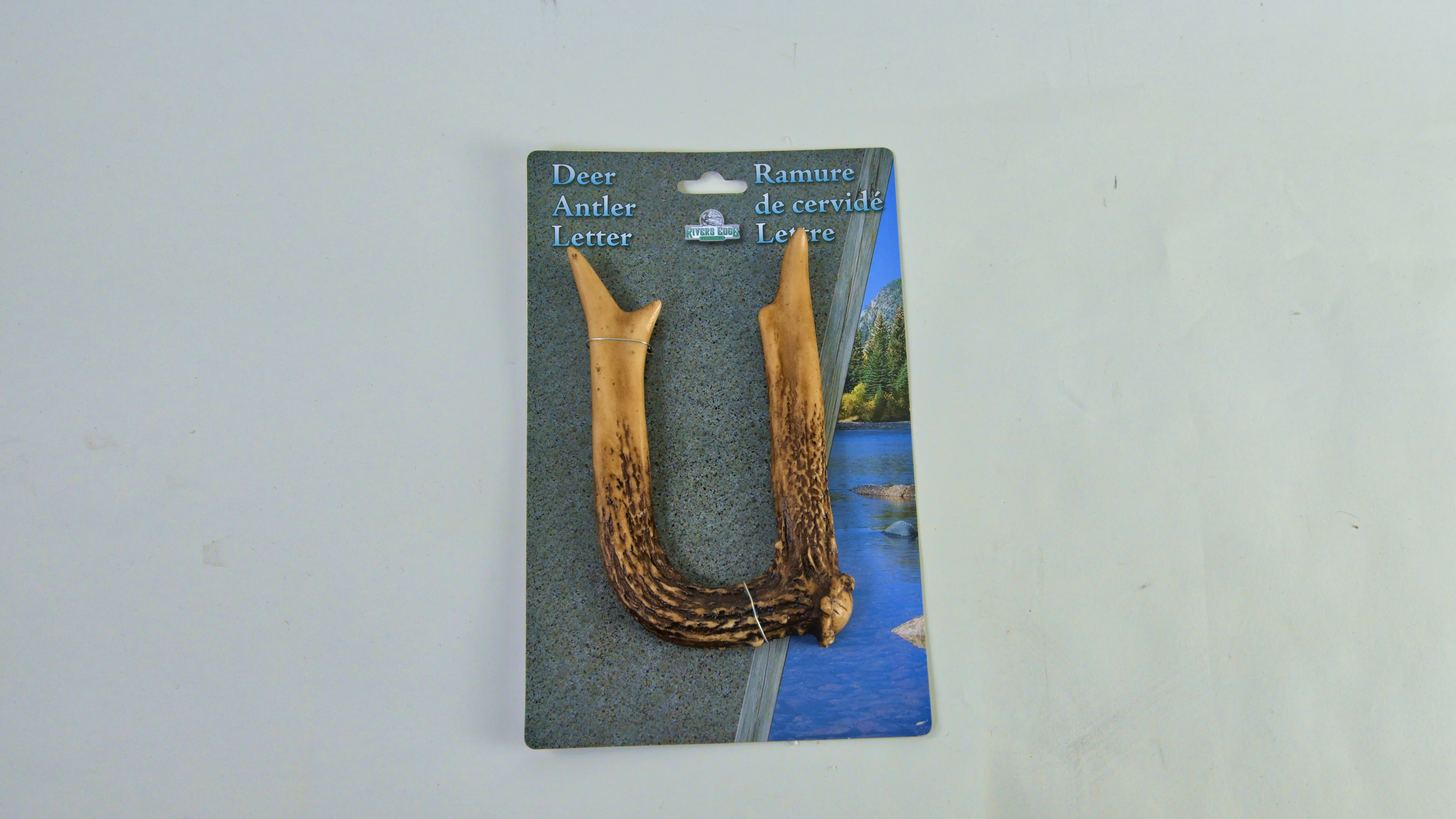 Sophisticated Antler Letter-U Casual