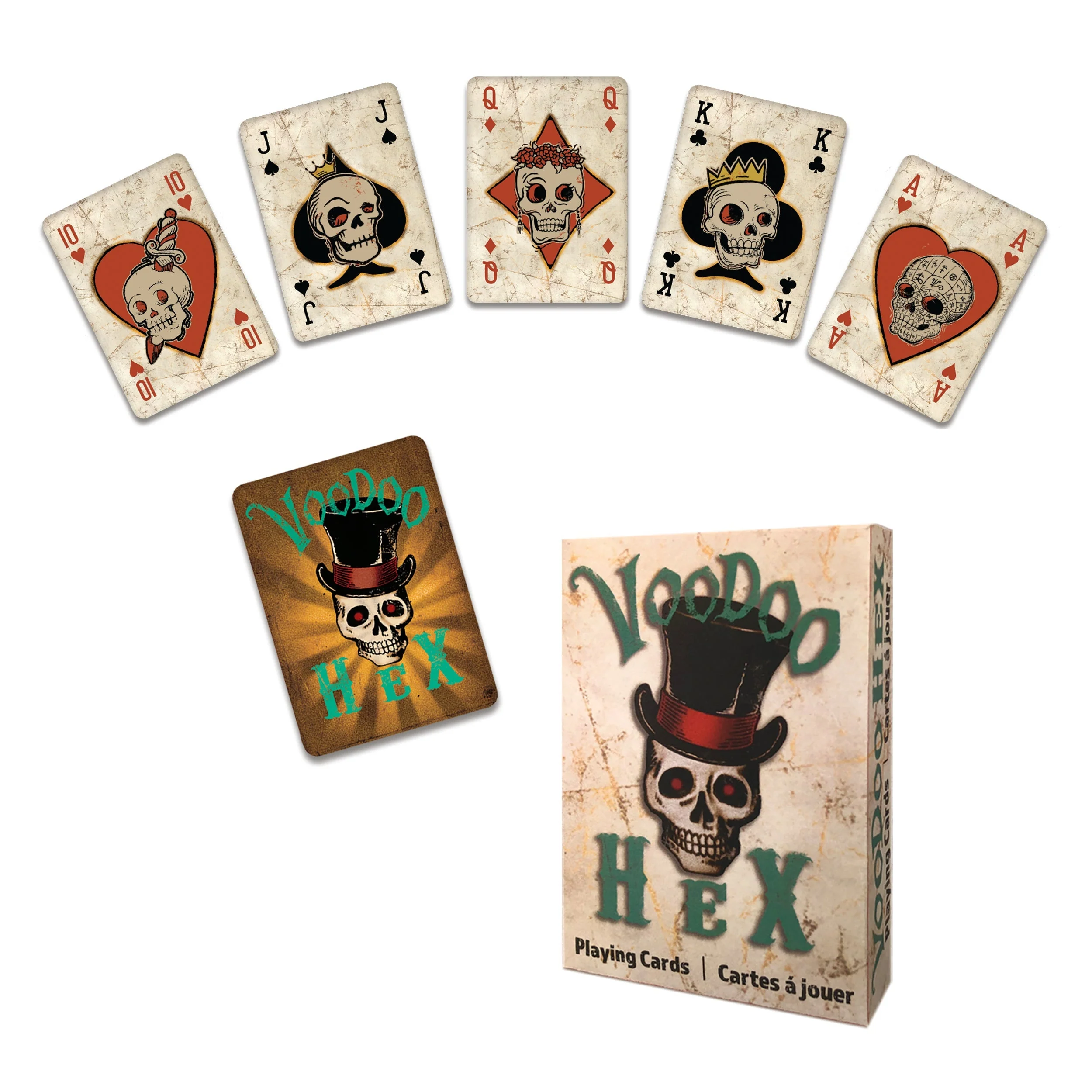Smooth Playing Cards-Voodoo Hex Exceptional