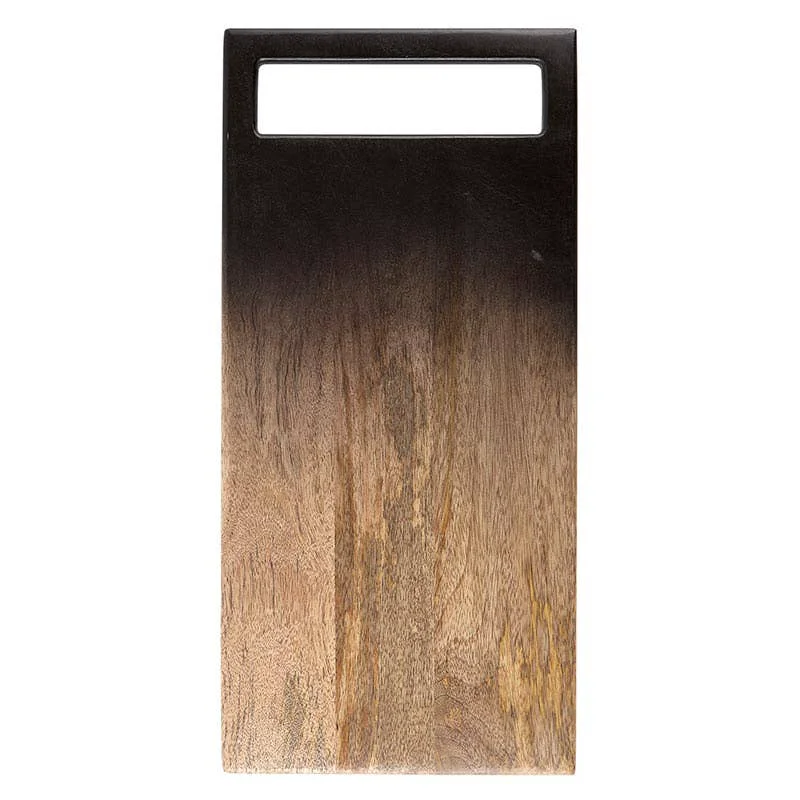 Soft Mango Wood Ombre Serving Board Enhanced