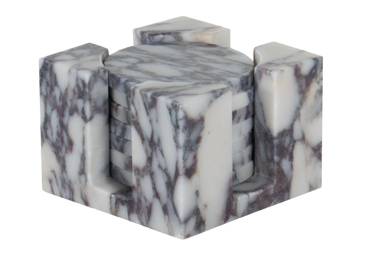 Outstanding Calacatta Viola Coaster Lightweight