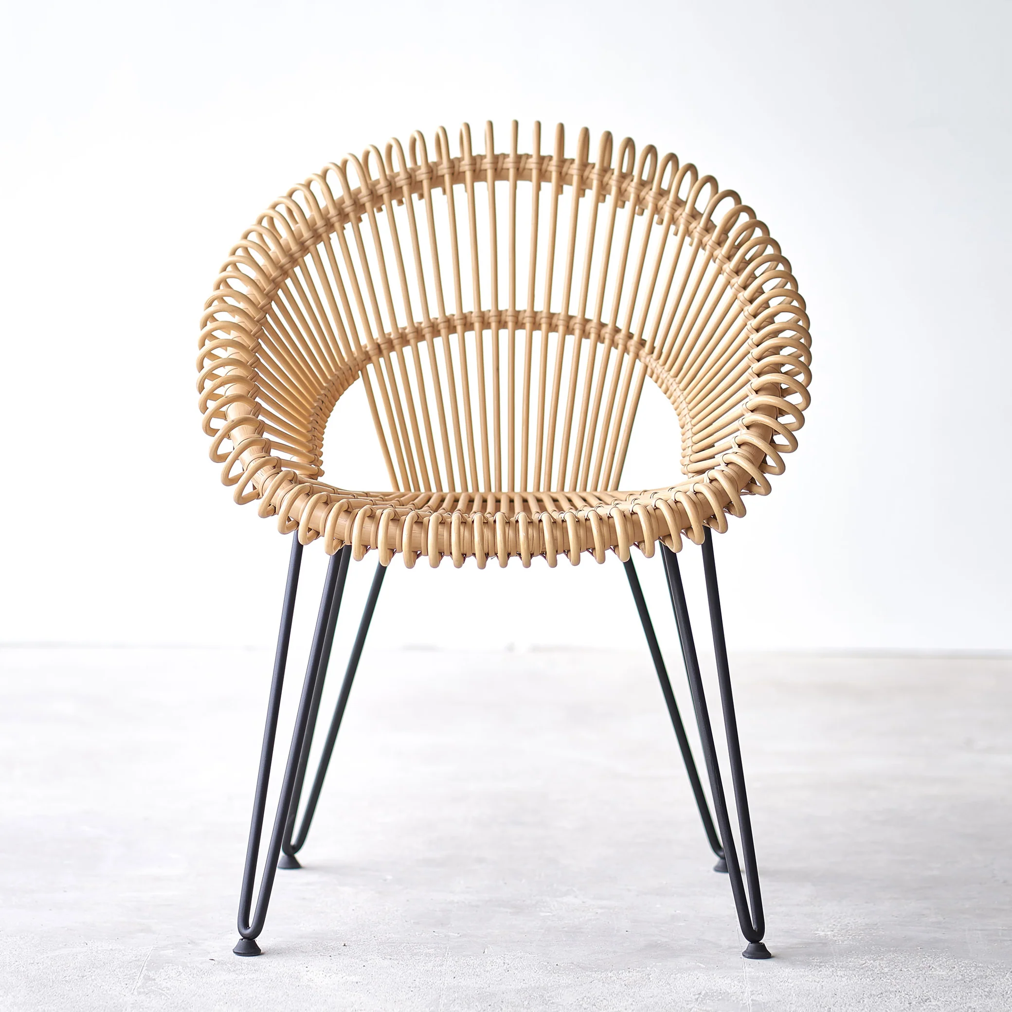 Excellent Curly Dining Chair Natural Original