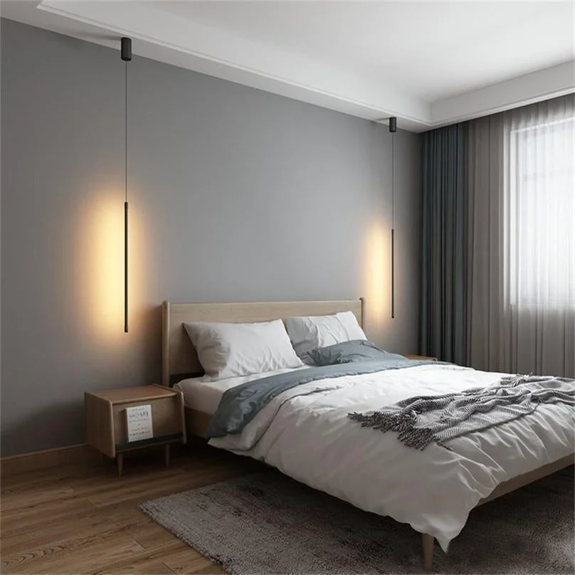 Secure Edge Modern Bedside Lamp LED Pendant Lights L 80CM Original
