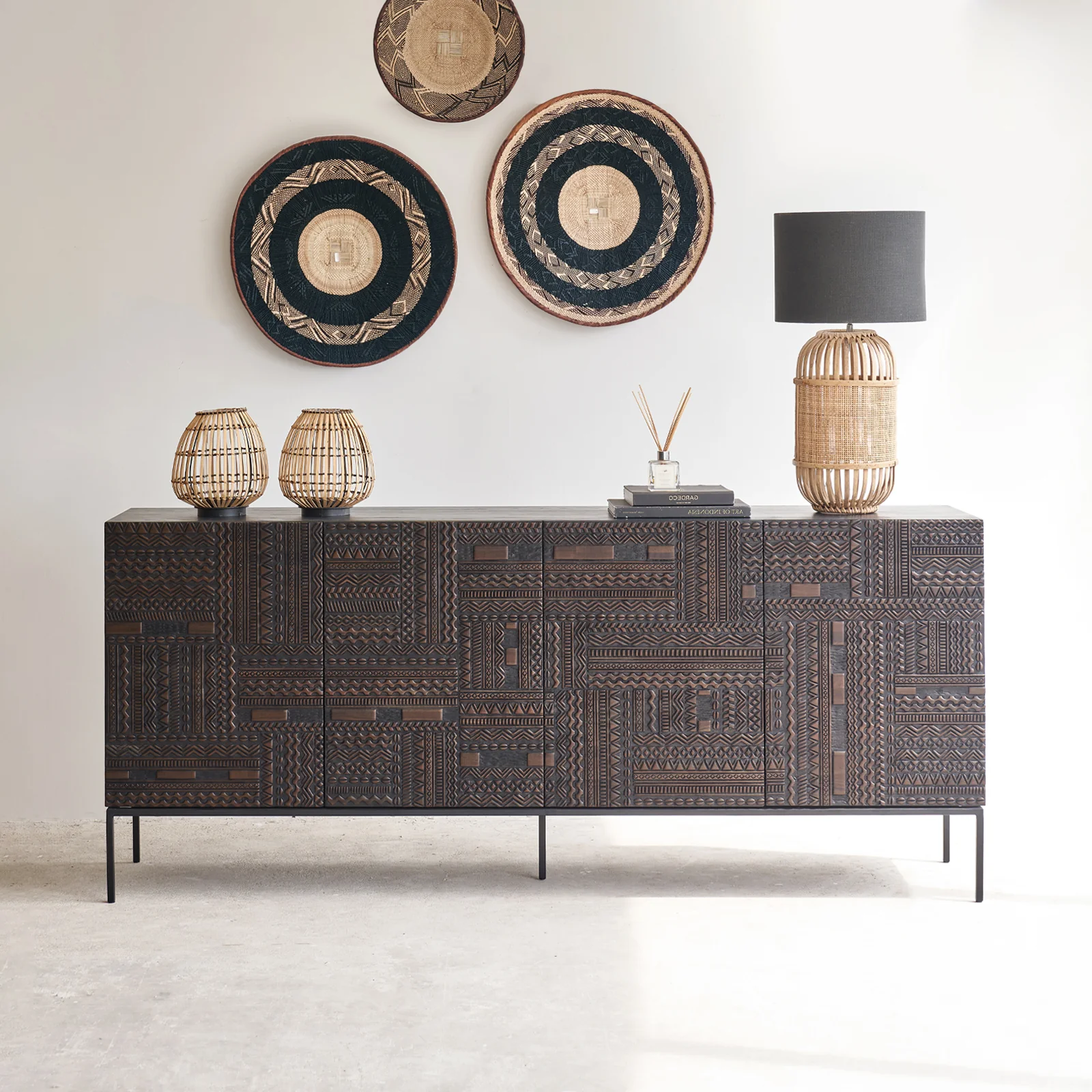 Durable Tabwa Sideboard Teak 200cm Fine