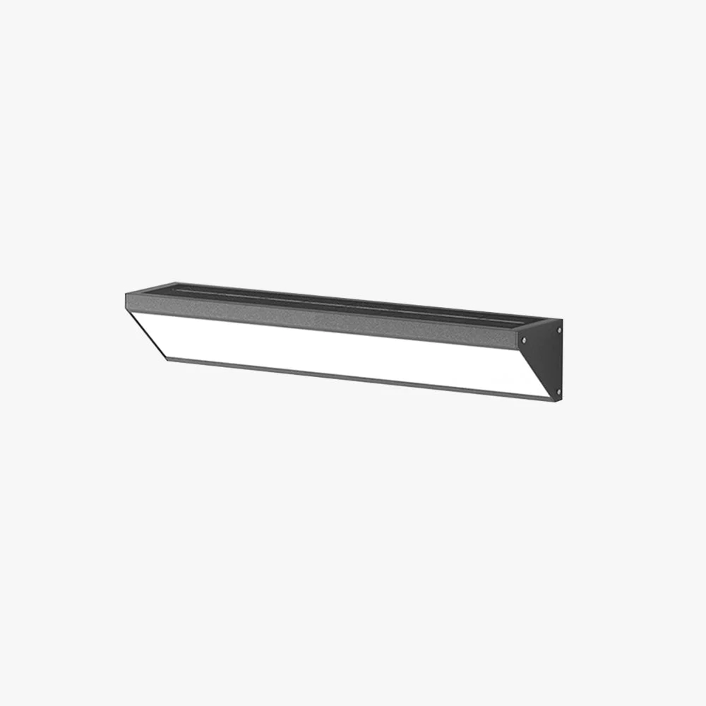 Authentic Edge Außenwandleuchte Dreieck Solar 40 80 100CM Lang Reusable