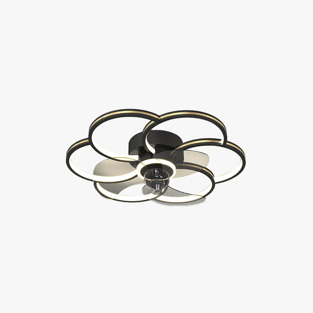 Artisan Arisha Deckenventilator mit Beleuchtung 2 Farben 4 Stile ∅51 56 61cm Easy-to-Use