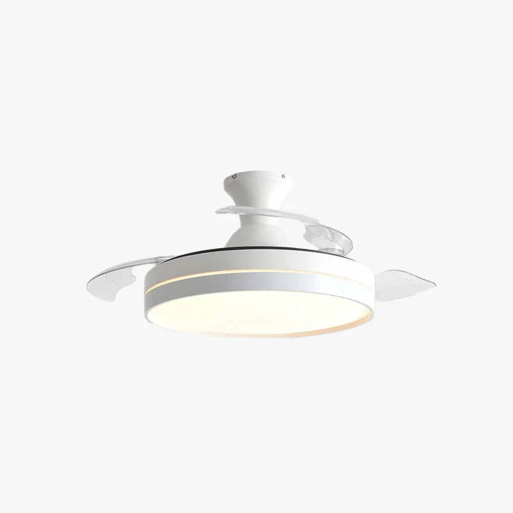 Comfortable Morandi Deckenventilator mit Beleuchtung 4 Farben ∅91 107cm Long-Lasting
