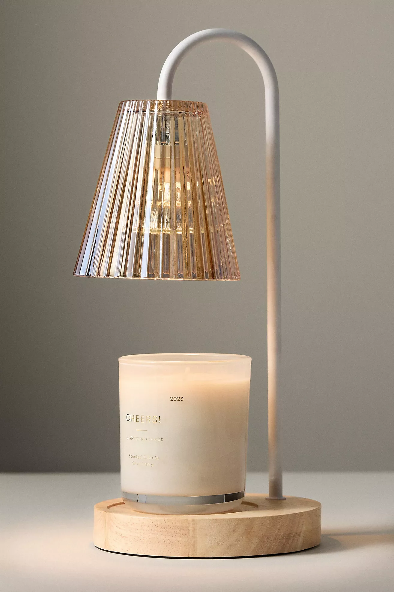 Contemporary Honey Glow Candle Warmer Lamp Professional