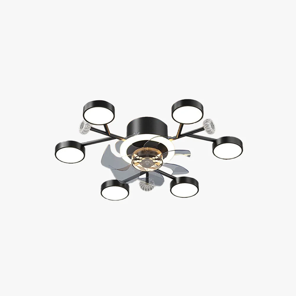 Dependable Weiss Deckenventilator mit Beleuchtung 2 Farben 62 88 107CM Lang Expertly Made