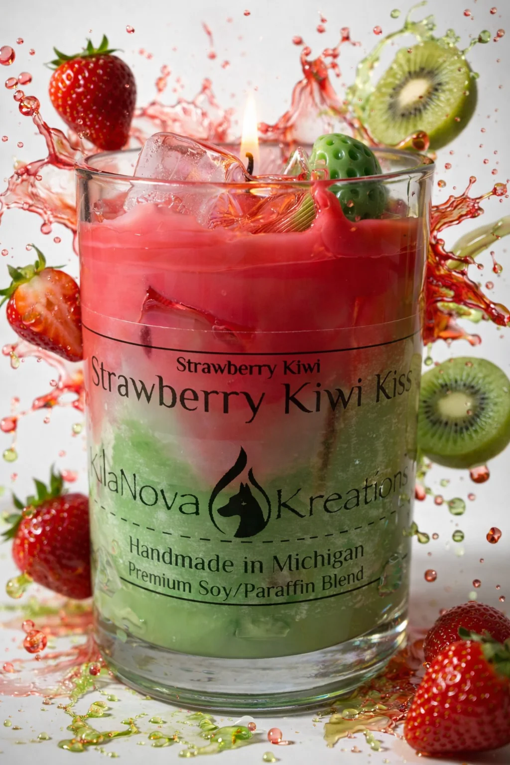 Smooth Strawberry Kiwi Kiss - Strawberry Kiwi Sustainable