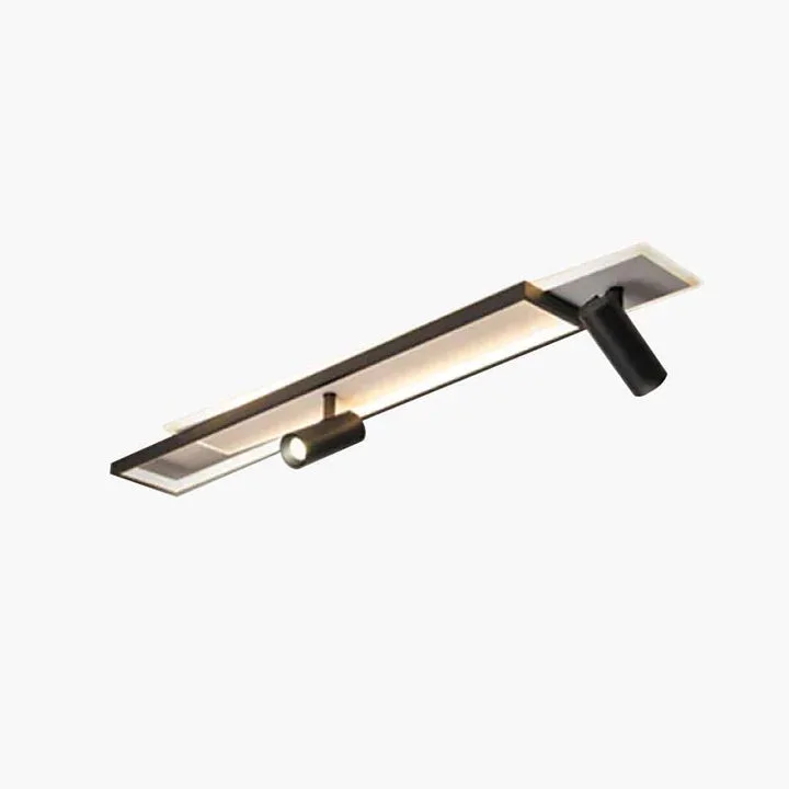 Carefully Designed Edge Einfache Deckenleuchte Rechteckig für Wohnzimmer und Flur Contemporary