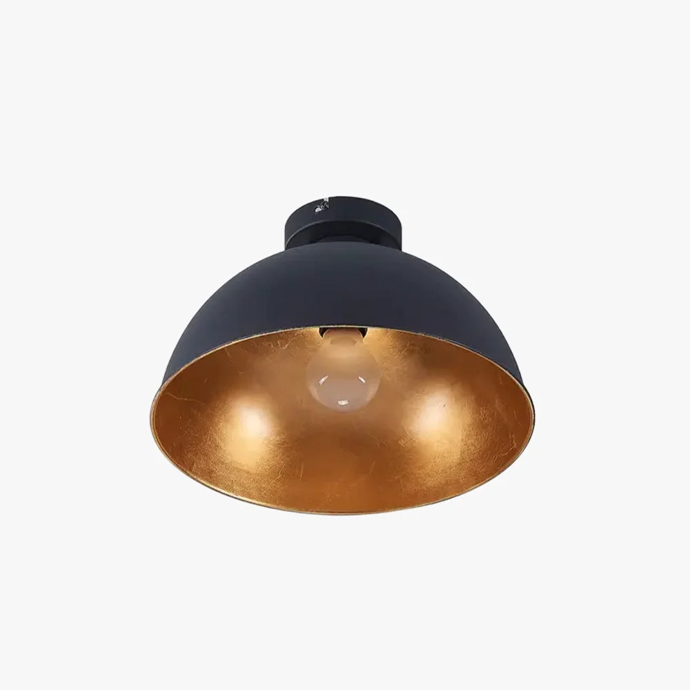 Crafted Carins Schwarz Gold Deckenleuchte ∅30 40CM Eco-Friendly
