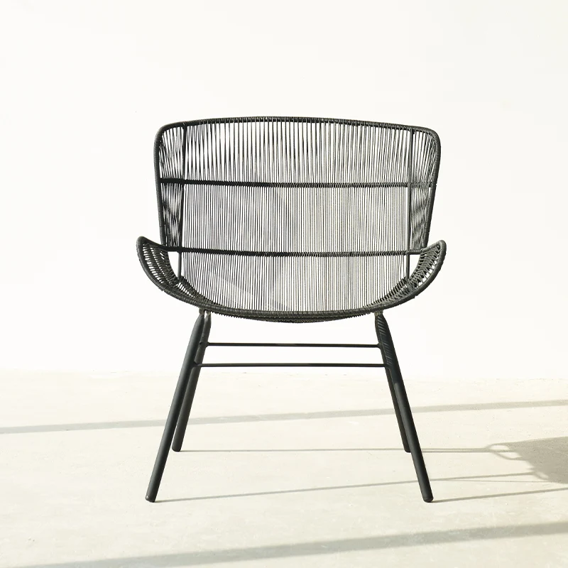Environmentally Friendly Rose Outdoor Lounge Chair Lava Unique