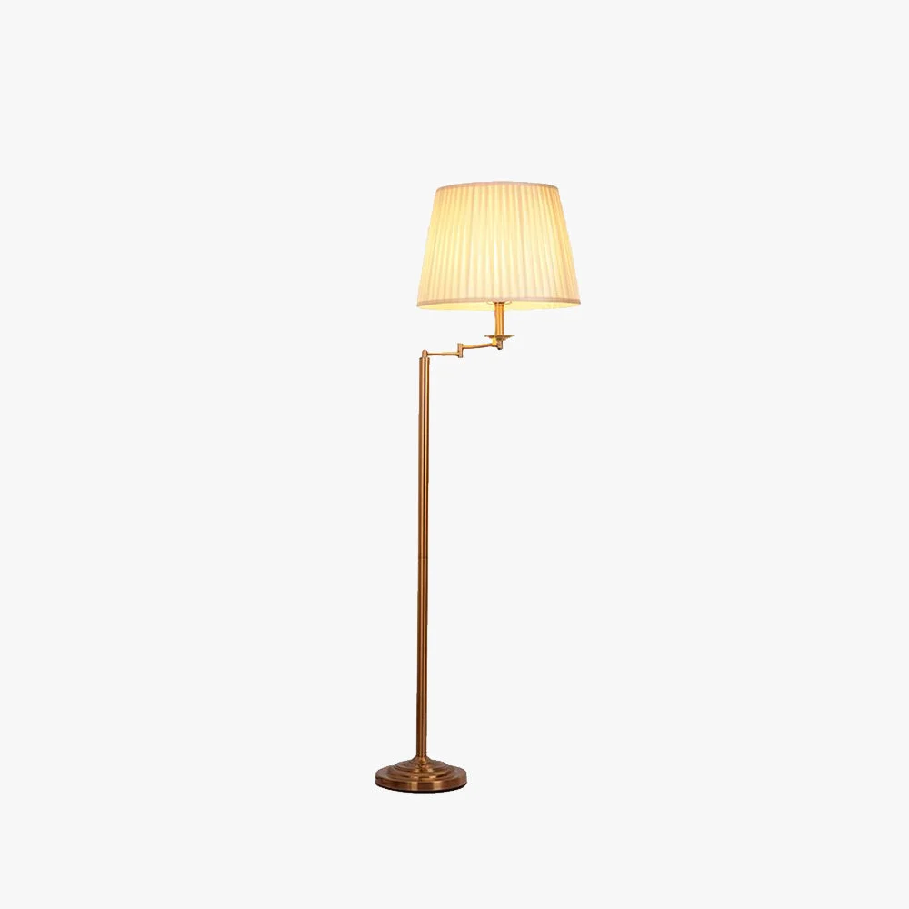 Versatile Eryn Trommel Form Stehleuchte Metall Stoff 155CM Lang Quality