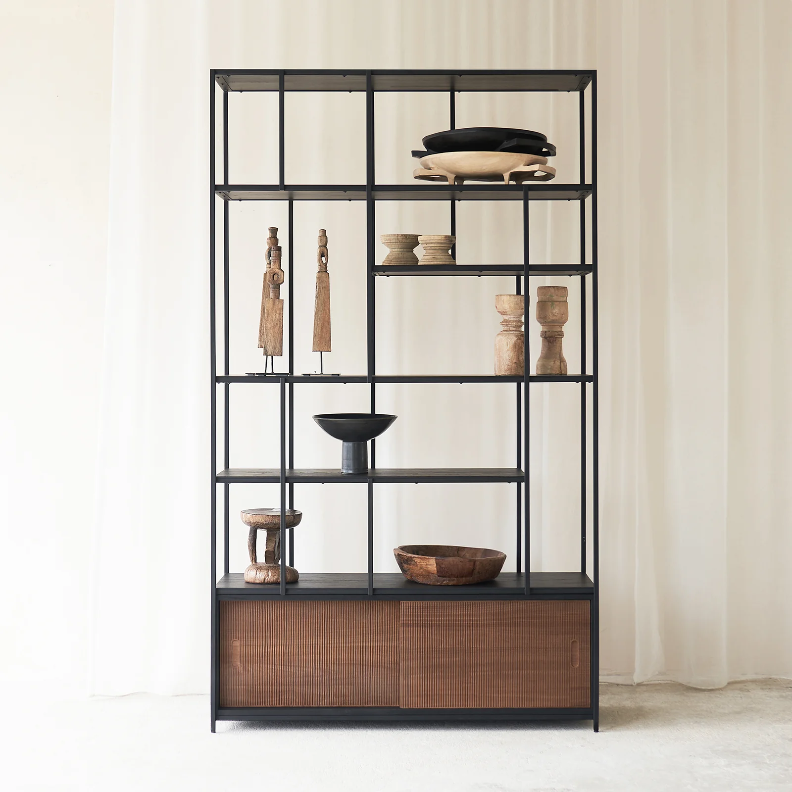 Superior Studio Rack Teak 195cm Comfortable