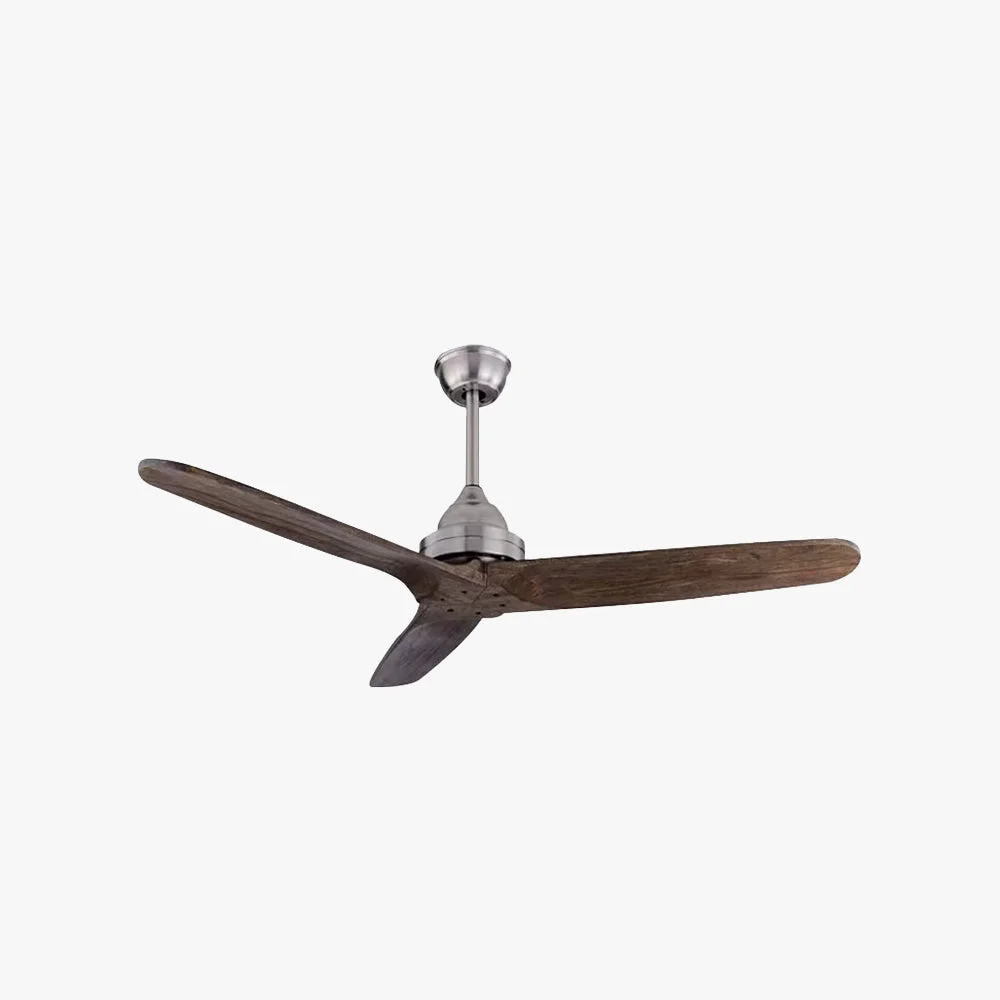 Dependable Walters 3-Blatt Schwarzer Deckenventilator Metall ABS ∅132CM High-Grade