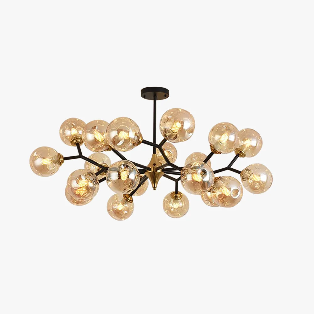 Specialty Valentina Glas Bubble Kronleuchter 6 10 15 20-flammig Eco-Friendly