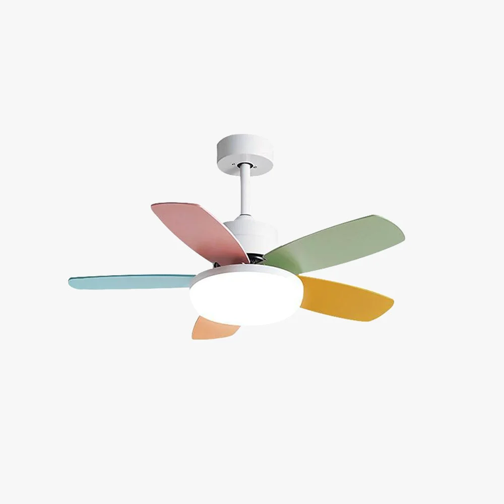Trusted Morandi Bunte Deckenventilator mit Beleuchtung ∅107CM Contemporary